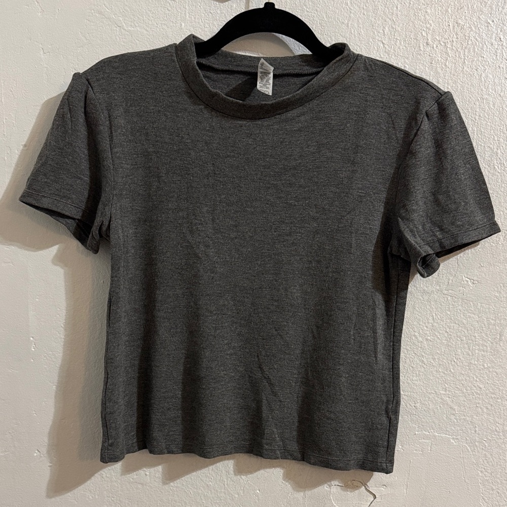 American Apparel Ponte Mockneck Top